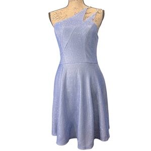Speechless Juniors Shimmer Rhinestone Fit and Flare Dress. NWT size 9